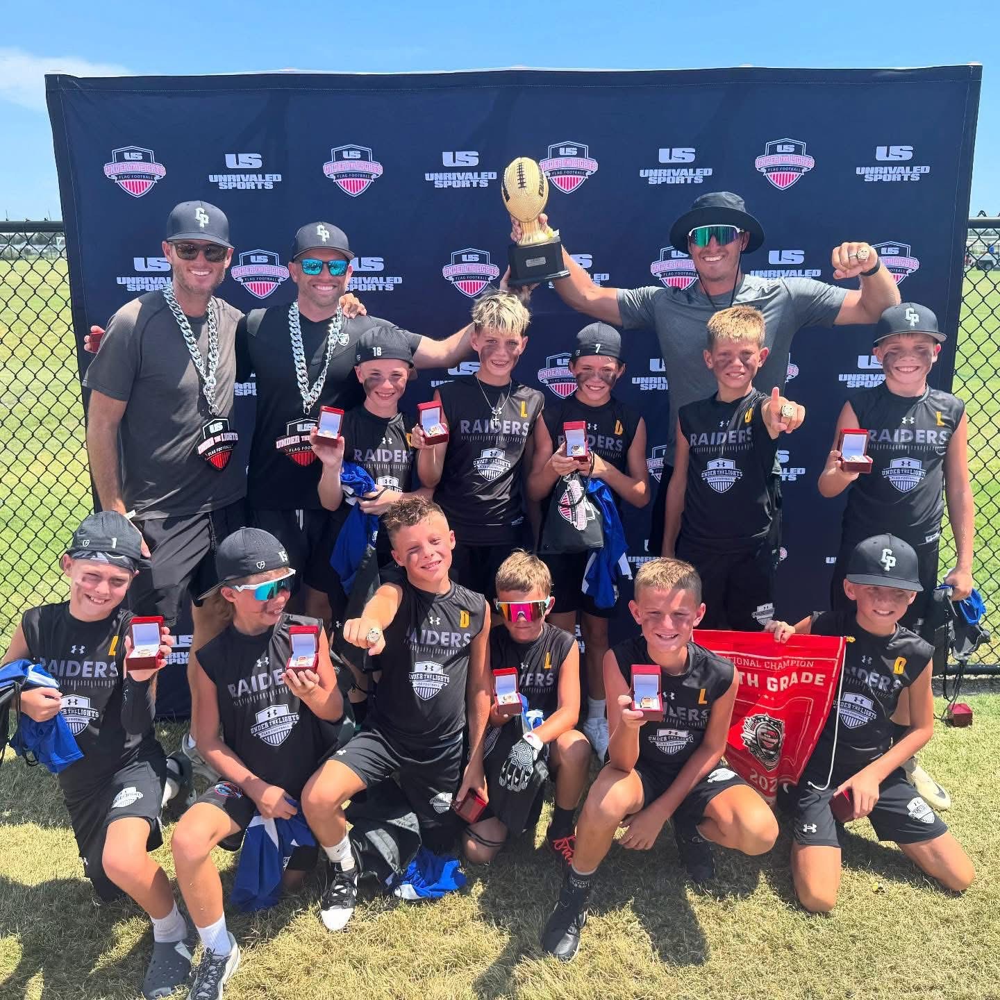2025 Under The Lights National Champions, 10U team